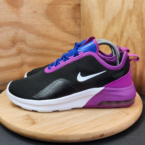 Nike Womens Air Max Motion 2 Black Running Shoes Sneakers Size 9 - Picture 4 of 9
